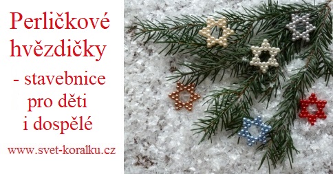 Hvězdička z voskovaných perlí2